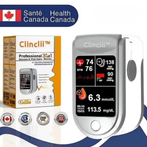 💸𝐇𝐞𝐚𝐥𝐭𝐡 𝐂𝐚𝐧𝐚𝐝𝐚 𝐒𝐮𝐛𝐬𝐢𝐝𝐢𝐳𝐞𝐝 𝐏𝐫𝐨𝐝𝐮𝐜𝐭 | Clinclii™ 𝐏𝐫𝐨𝐟𝐞𝐬𝐬𝐢𝐨𝐧𝐚𝐥 𝟑𝐢𝐧𝟏 𝐆𝐥𝐮𝐜𝐨𝐬𝐞 & 𝐕𝐢𝐭𝐚𝐥 𝐒𝐢𝐠𝐧𝐬 𝐌𝐨𝐧𝐢𝐭𝐨𝐫 -Painless, Fast, Precise