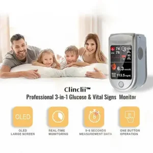 💸𝐇𝐞𝐚𝐥𝐭𝐡 𝐂𝐚𝐧𝐚𝐝𝐚 𝐒𝐮𝐛𝐬𝐢𝐝𝐢𝐳𝐞𝐝 𝐏𝐫𝐨𝐝𝐮𝐜𝐭 | Clinclii™ 𝐏𝐫𝐨𝐟𝐞𝐬𝐬𝐢𝐨𝐧𝐚𝐥 𝟑𝐢𝐧𝟏 𝐆𝐥𝐮𝐜𝐨𝐬𝐞 & 𝐕𝐢𝐭𝐚𝐥 𝐒𝐢𝐠𝐧𝐬 𝐌𝐨𝐧𝐢𝐭𝐨𝐫 -Painless, Fast, Precise