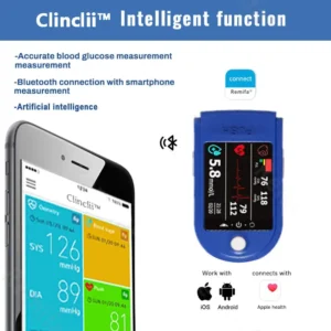 Clinclii™ 𝐍𝐨𝐧-𝐈𝐧𝐯𝐚𝐬𝐢𝐯𝐞 𝐁𝐥𝐨𝐨𝐝 𝐆𝐥𝐮𝐜𝐨𝐬𝐞 𝐌𝐨𝐧𝐢𝐭𝐨𝐫 – Pain-Free & 99.9% Accurate✅𝐀𝐃𝐀 𝐂𝐞𝐫𝐭𝐢𝐟𝐢𝐞𝐝 & 𝐅𝐃𝐀 𝐀𝐩𝐩𝐫𝐨𝐯𝐞𝐝👨‍⚕️Recommended by Diabetes Experts
