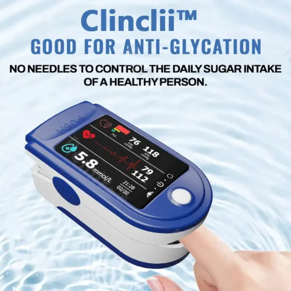 Clinclii™ 𝐍𝐨𝐧-𝐈𝐧𝐯𝐚𝐬𝐢𝐯𝐞 𝐁𝐥𝐨𝐨𝐝 𝐆𝐥𝐮𝐜𝐨𝐬𝐞 𝐌𝐨𝐧𝐢𝐭𝐨𝐫 – Pain-Free & 99.9% Accurate✅𝐀𝐃𝐀 𝐂𝐞𝐫𝐭𝐢𝐟𝐢𝐞𝐝 & 𝐅𝐃𝐀 𝐀𝐩𝐩𝐫𝐨𝐯𝐞𝐝👨‍⚕️Recommended by Diabetes Experts