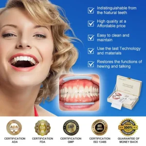Clinclii™ --Advanced Customized Full Denture Set🦷