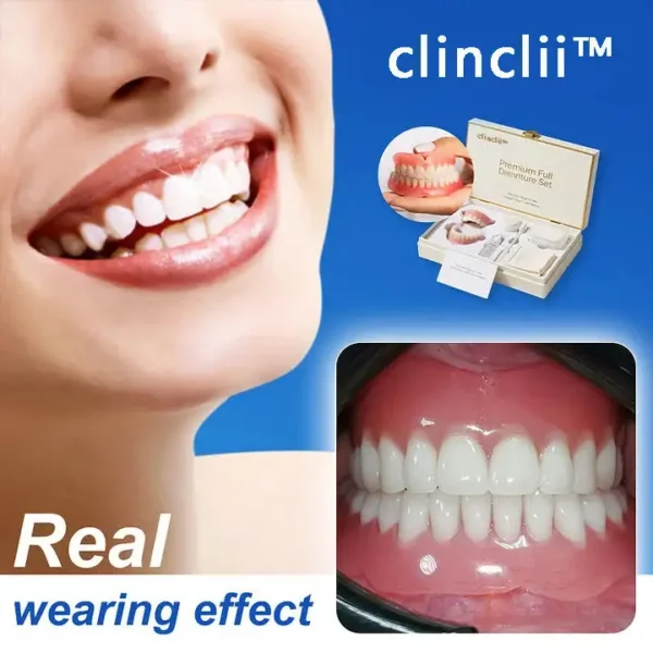 Clinclii™ --Advanced Customized Full Denture Set🦷