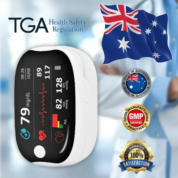 [Official Store] Clinclii™ GlucoSense Laser Blood Glucose Monitoring Device
