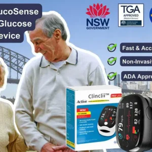[Official Store] Clinclii™ GlucoSense Laser Blood Glucose Monitoring Device