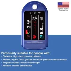 Clinclii™ High Precision Non-Invasive Blood Glucose Meter👨‍⚕️ is clinically certified to be & 99.9% accurate